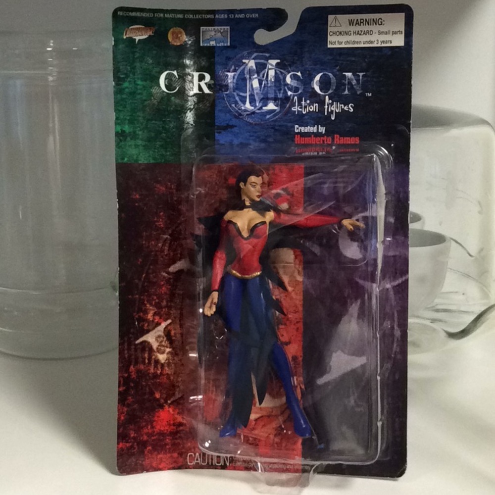 Crimson Action Figure 1999  NEW IN BOX
